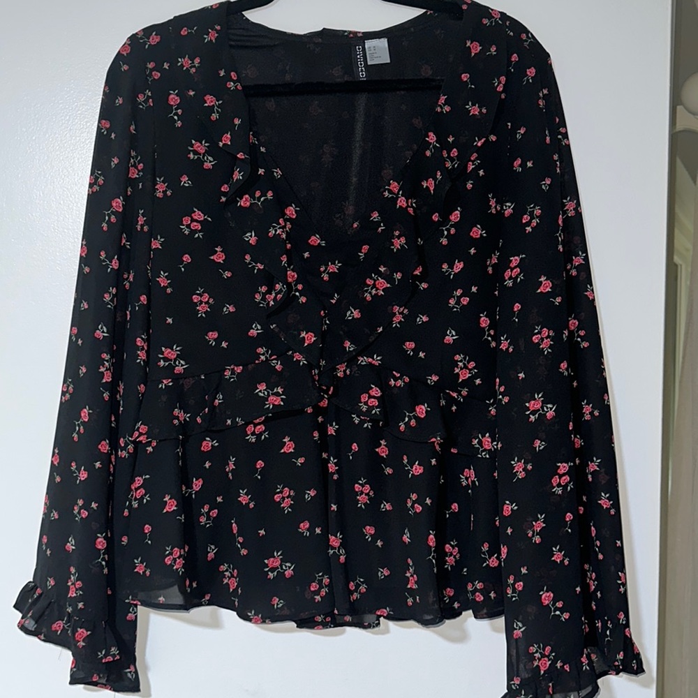 H&M Floral Blouse